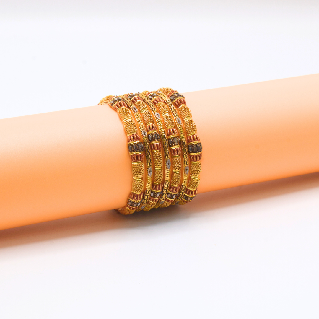 GOLD BANGLES