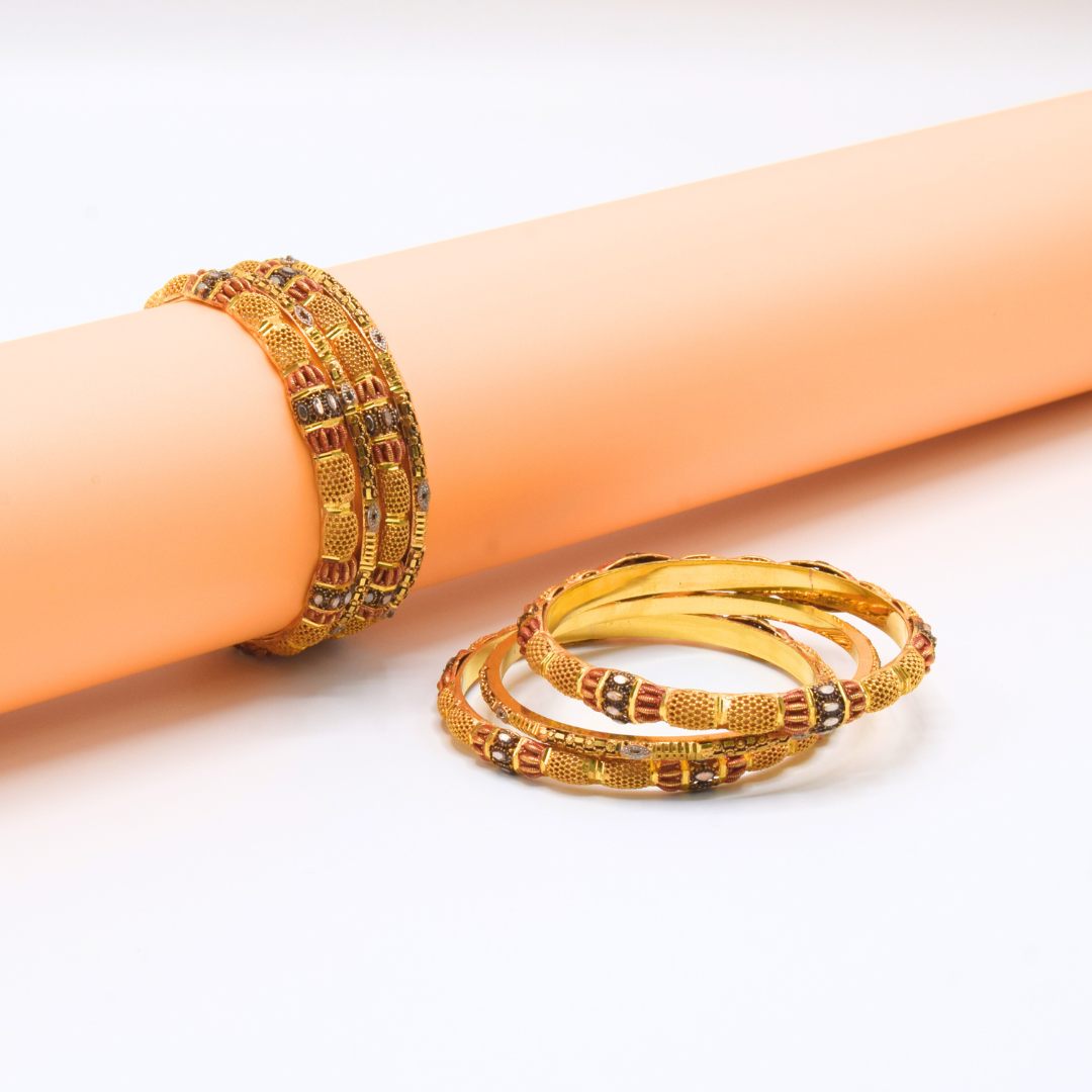 GOLD BANGLES