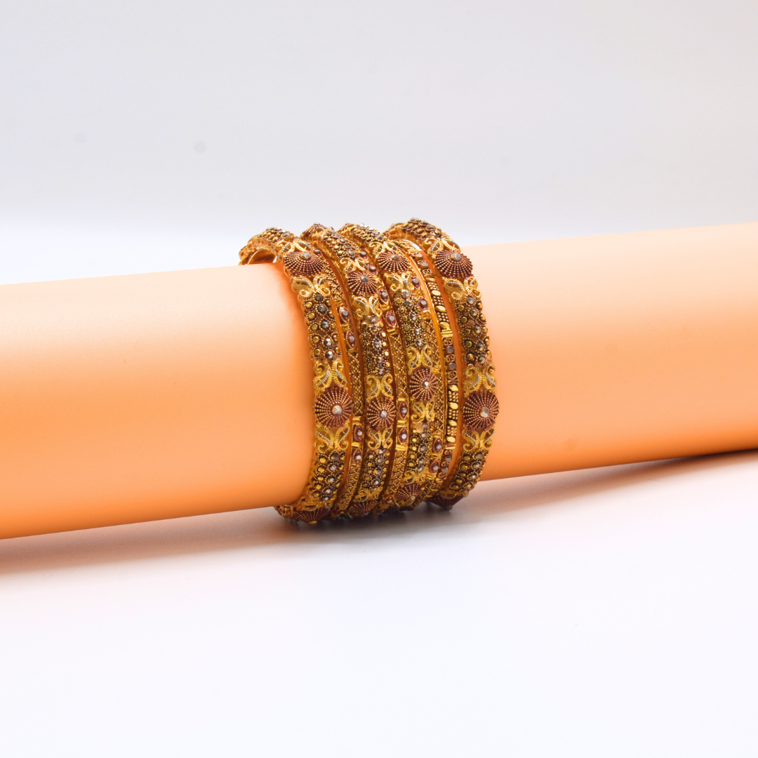 GOLD BANGLES