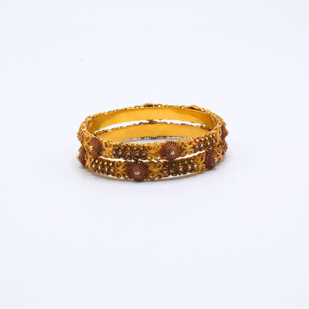 GOLD BANGLES
