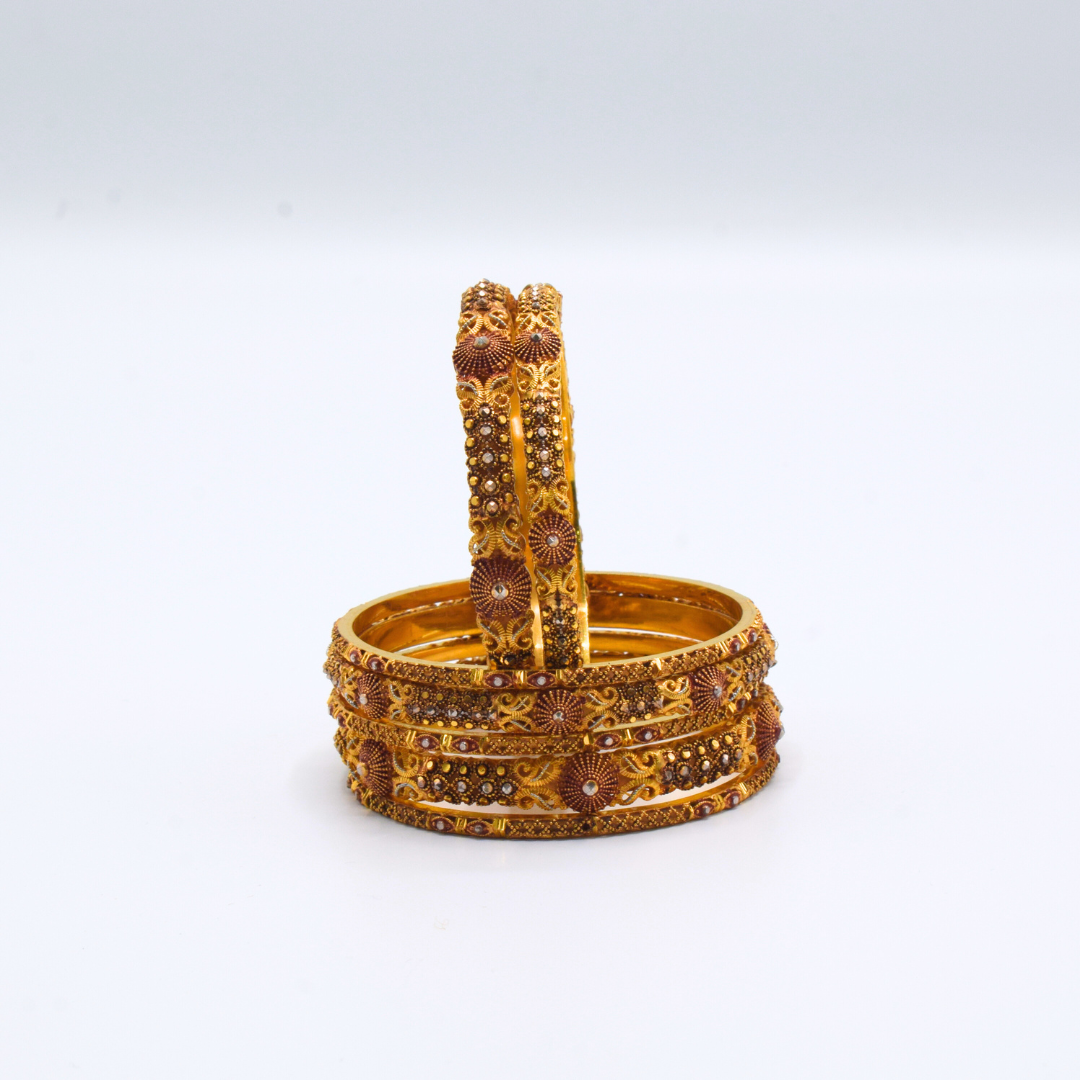 GOLD BANGLES