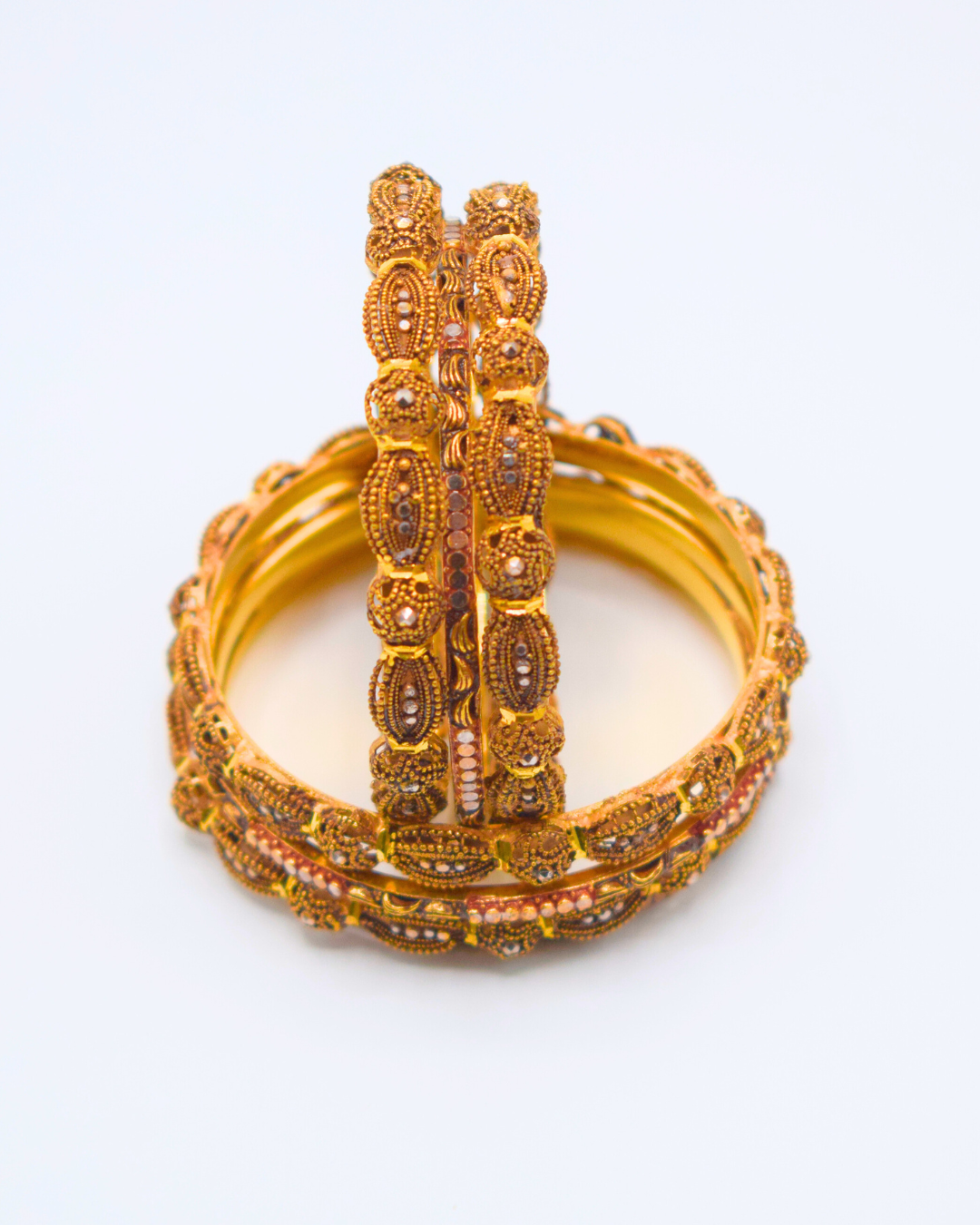GOLD BANGLES