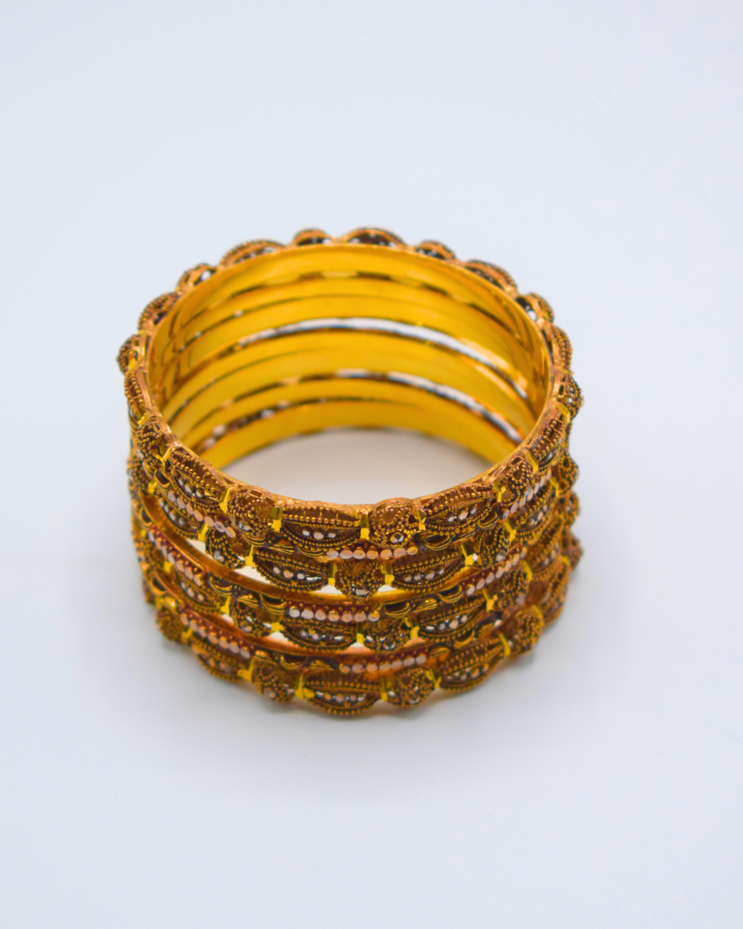 GOLD BANGLES