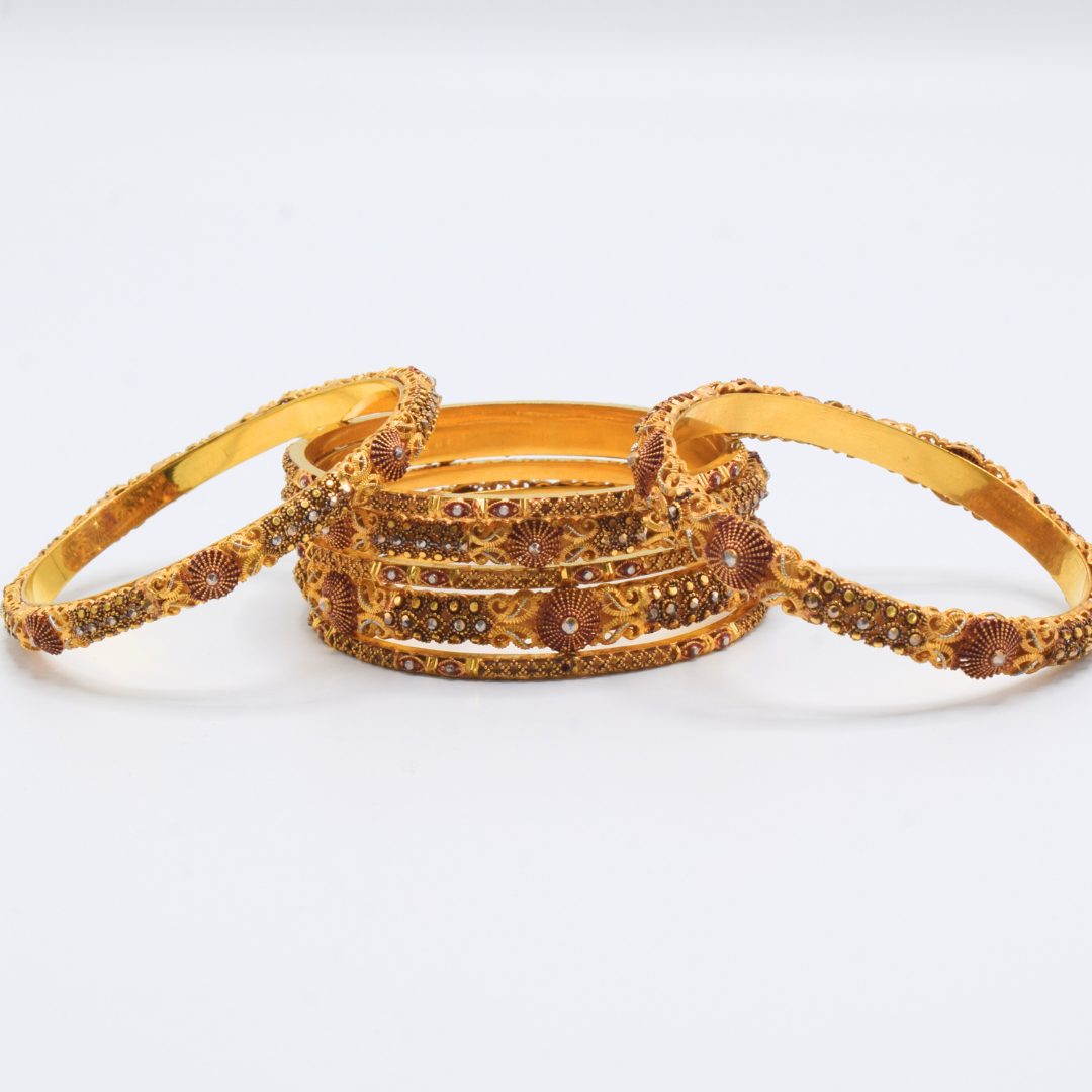 GOLD BANGLES