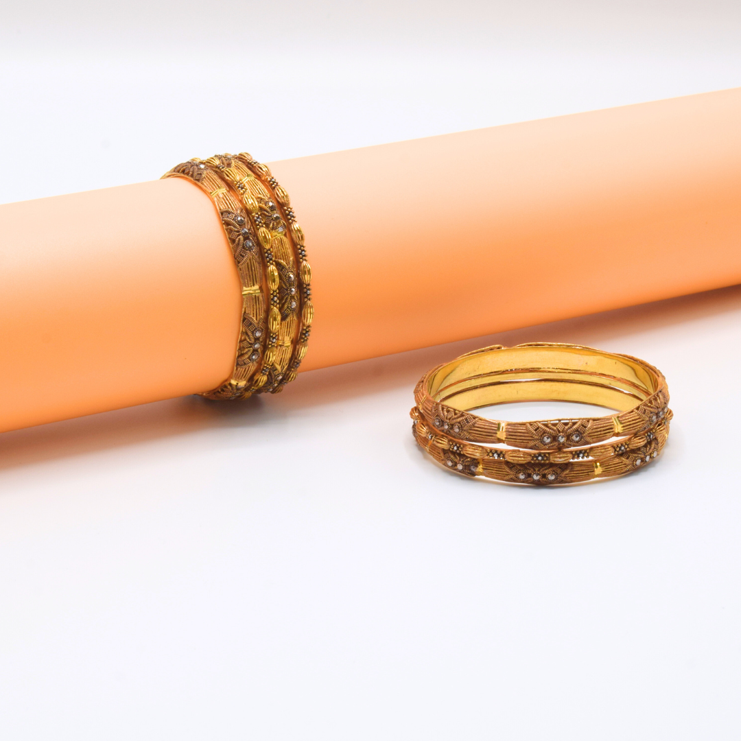 GOLD BANGLES