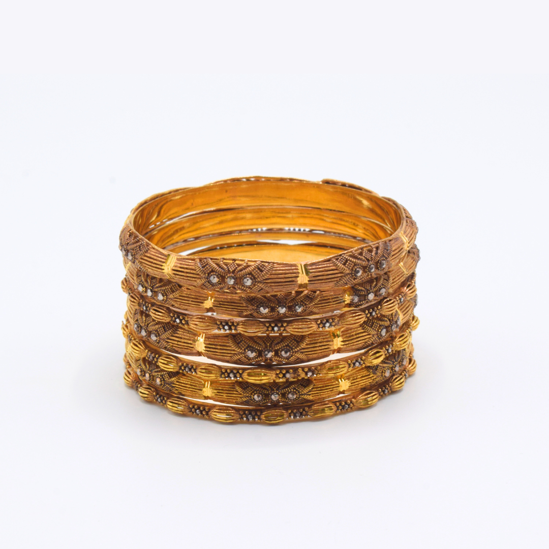 GOLD BANGLES
