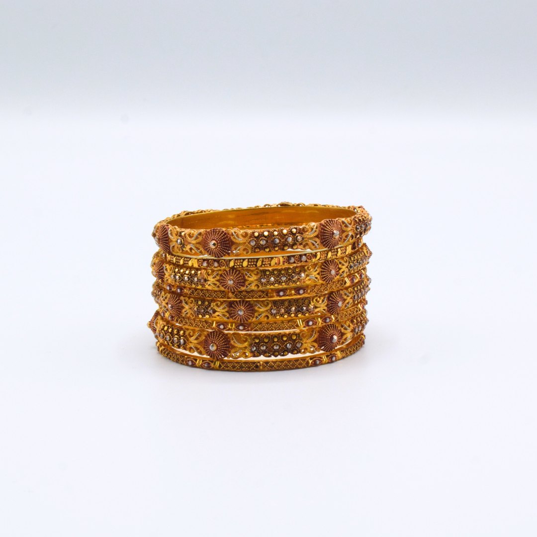 GOLD BANGLES
